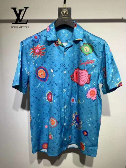 Picture of LV Shirt Short _SKULVS-2XLjdtx0422488